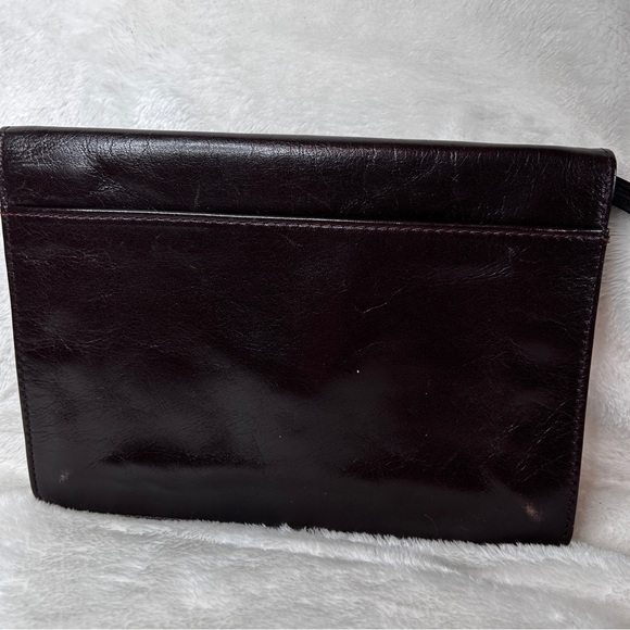 Vintage 70's Pierre Cardin Leather Clutch Purse Wristlet - Picture 4 of 11